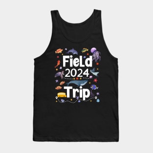 Field 2024 Trip Squad School Teacher Students Kids Funny Tank Top